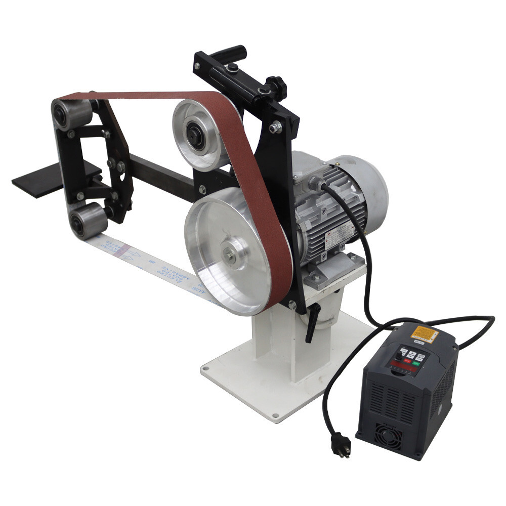 110V Vertical and Horizontal Frequency Conversion Industrial Grade Belt Machine