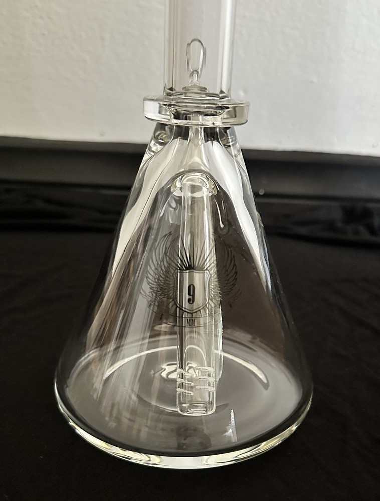 10” Hookah Water Pipe Beaker 9mm Thick Wall Heavy Glass