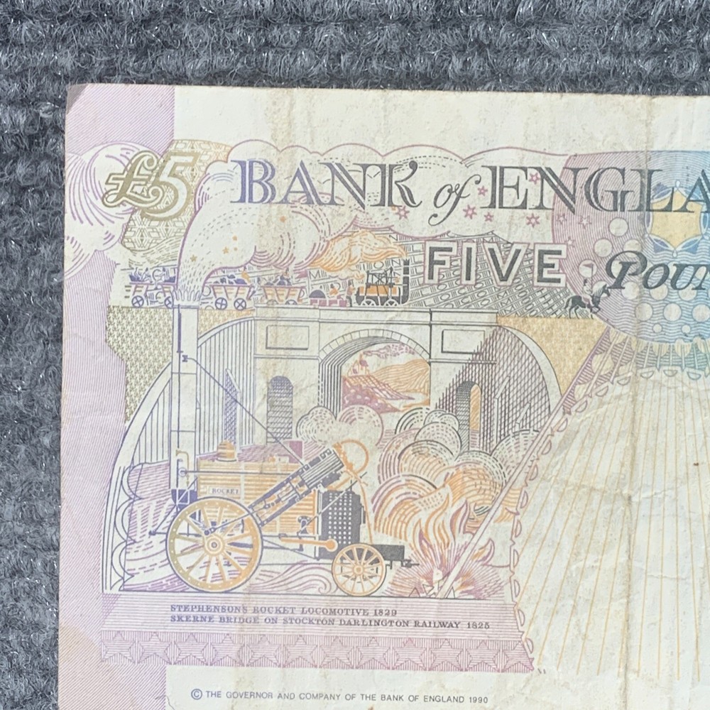 Great Britain 5 Pounds 1991-98 EB69352255