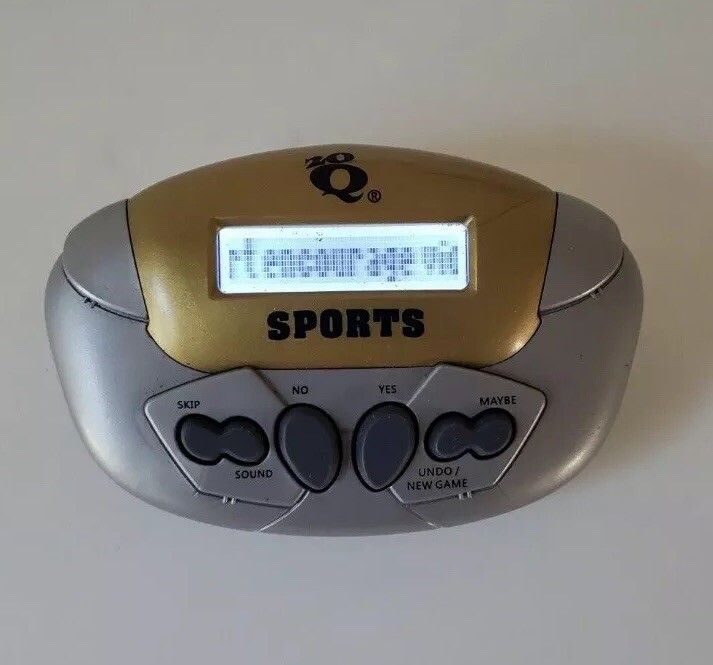 20Q Sports Handheld Electronic Device Gray/Silver Tested