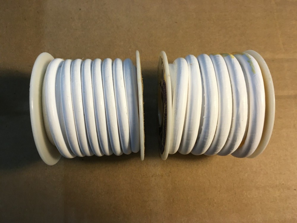 Teflon cord: 7/32" x 15' and 9/32" x 9'