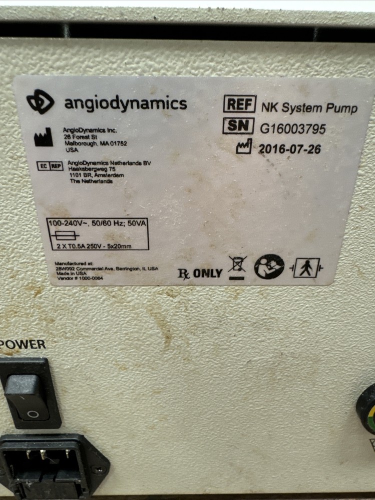 AngioDynamics NK System Pump