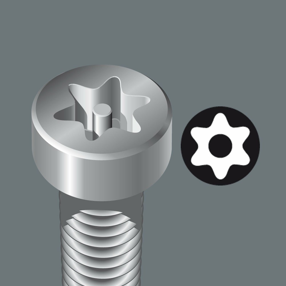 Wera 05138262001 TX 20 x 100mm Security Torx Screwdriver