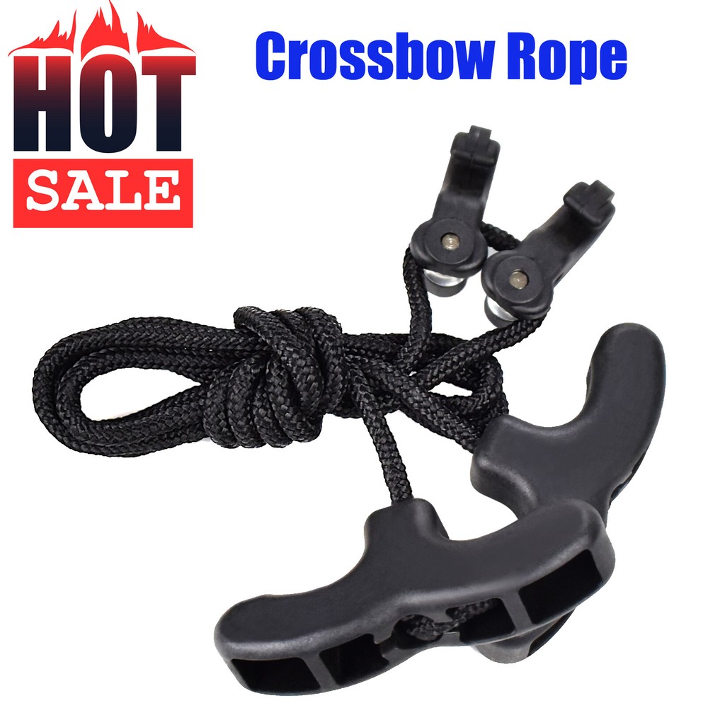 1x Crossbow Cocking Device Crossbows Cocker Rope Adjustable Handle Strings New