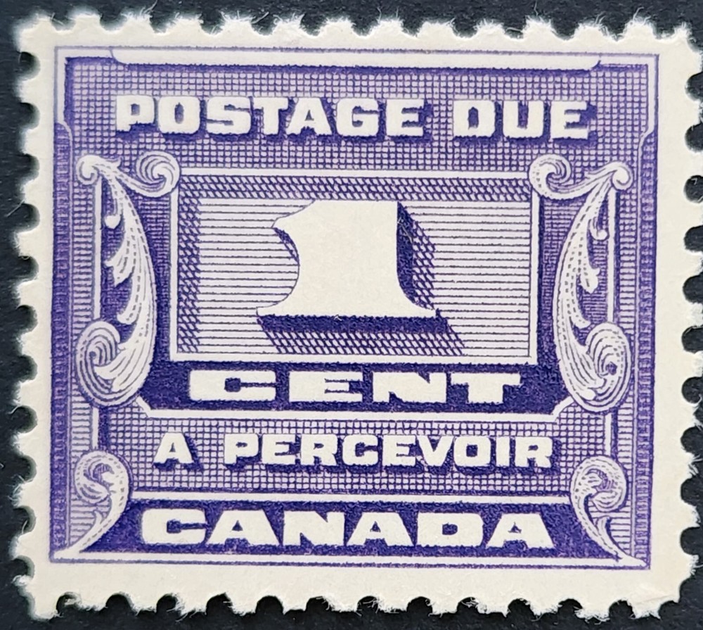 T0027 - CANADA NO  J11, THIRD POSTAGE DUE ISSUE, F-VF MH