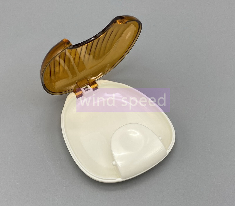 Denture Invisible Brace Retainer Storage Box Dental False Teeth Mouthguard Case
