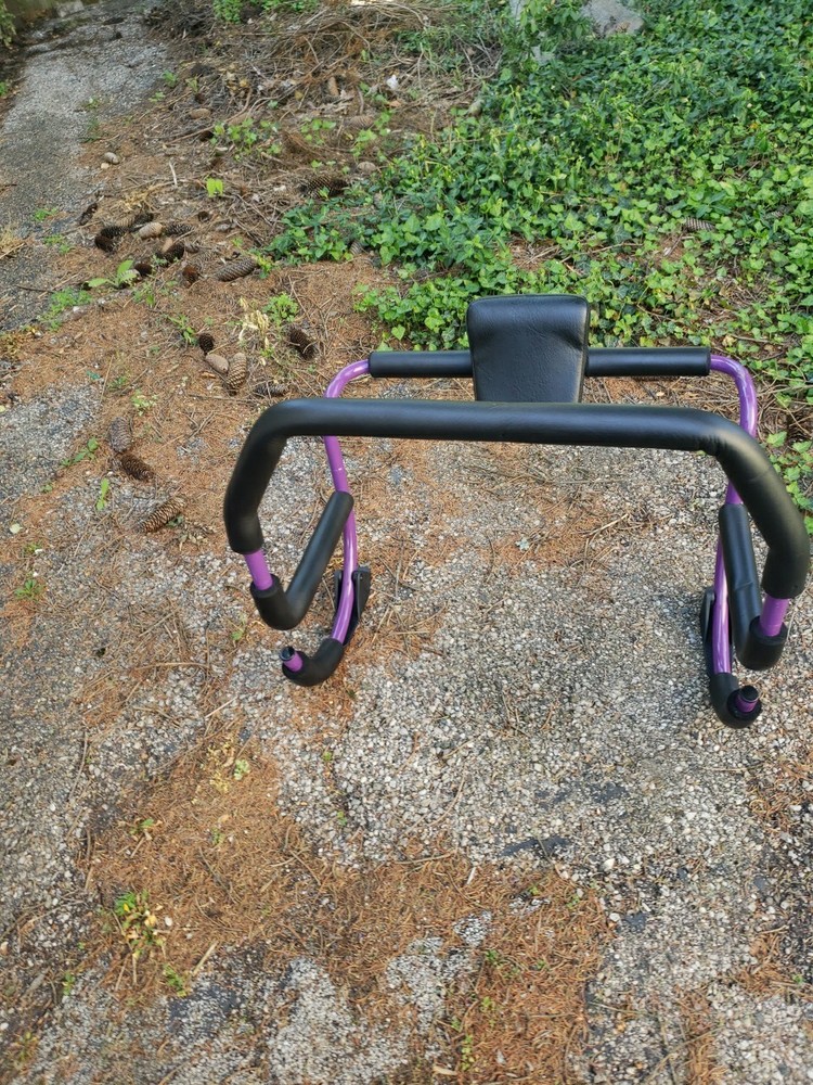 Original Purple Ab Roller Plus Crunch Rocker For Abdominal Exercise Stabilizer