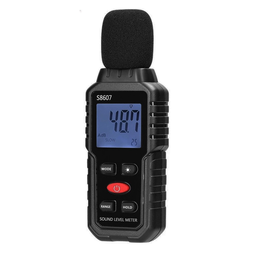 Digital Sound Meter with Data Hold Function 30-130dB Measuring Range A-Weight