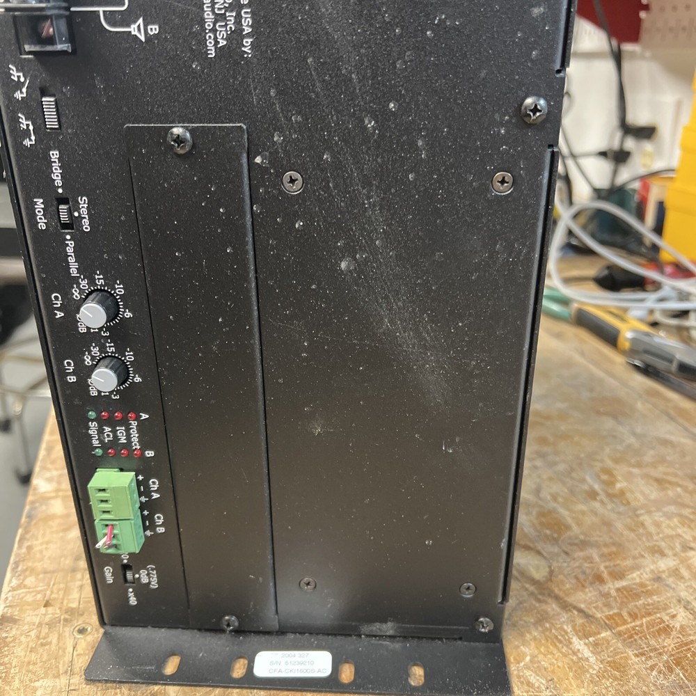 Crest Audio CKi 1600S Professional Installation Amplifier