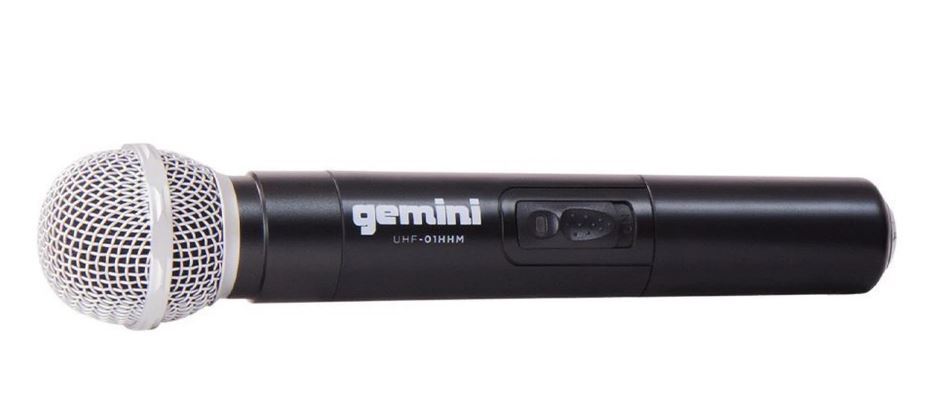 UHF-02M Gemini UHF Dual Channel Handheld Wireless Microphone System