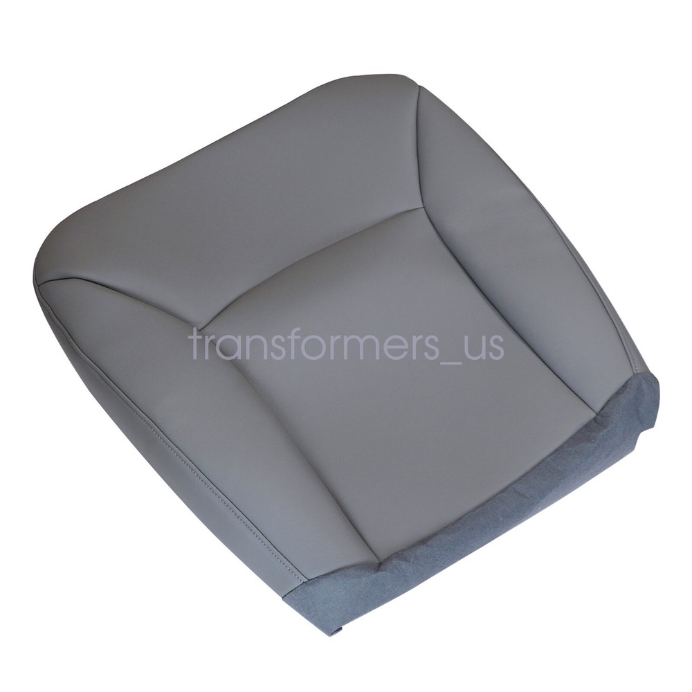 Replacement Driver Side Bottom Seat Cover For Ford E150 E250 E350 2002-2008 Gray