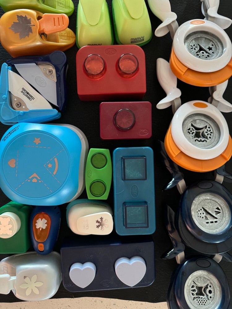 Assorted Brand Specialty Paper Punches