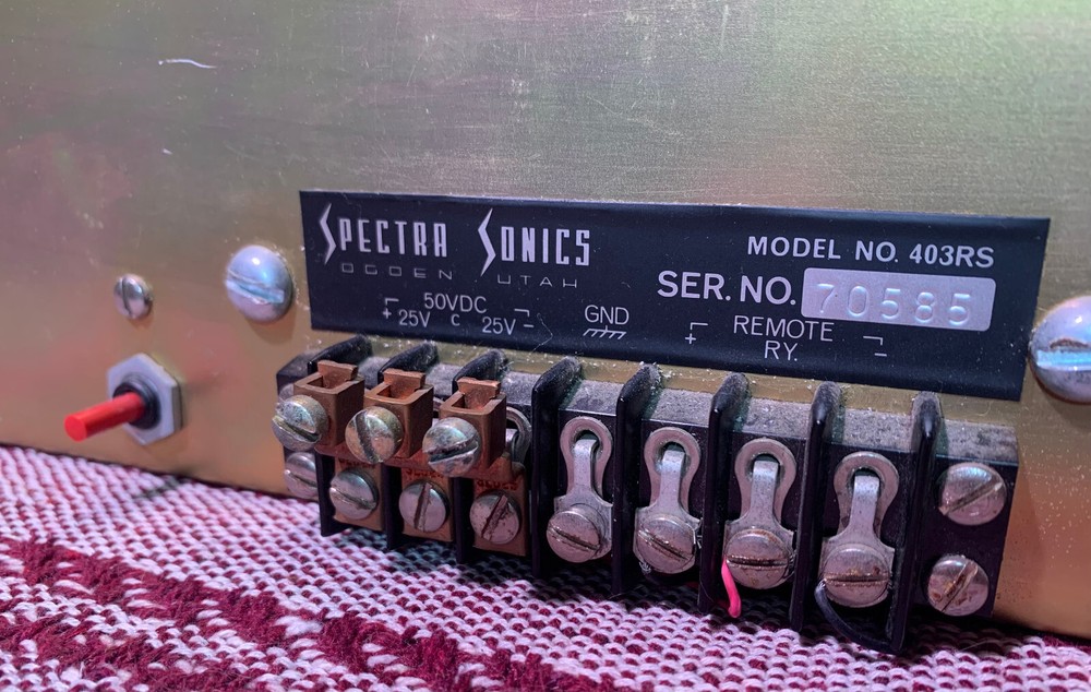 Spectra Sonics 403RS Power Supply