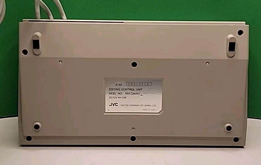 JVC Video Editing Controller - Model RM-G805U - Analog Format.