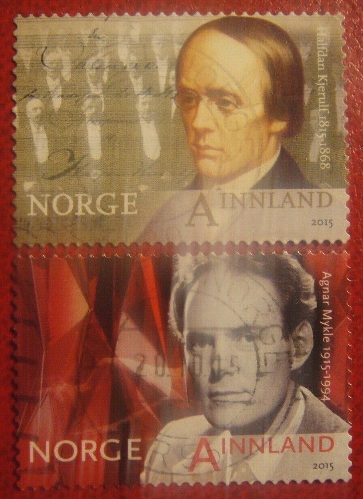 Norway 2015. Birth Anniversaries. Used.
