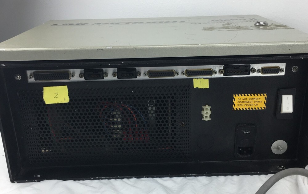 Umi-Microbot Alpha II Teach System Control 3Pc Lot UNTESTED ***NO ARM***