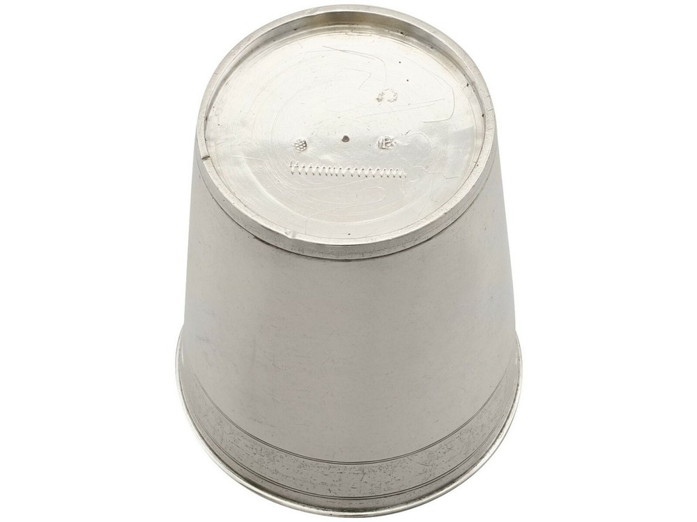German Silver Beaker - Antique Circa 1670