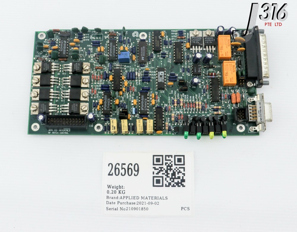 26569 APPLIED MATERIALS PCBA, CONTROL BOARD 0100-76269
