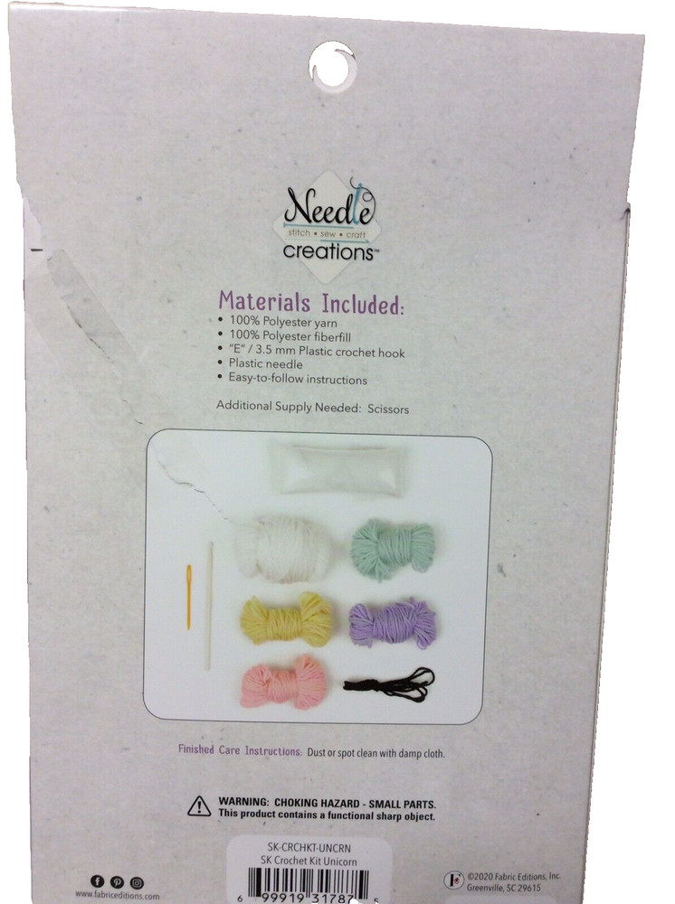 Needle Creations Crochet Kit “Unicorn”