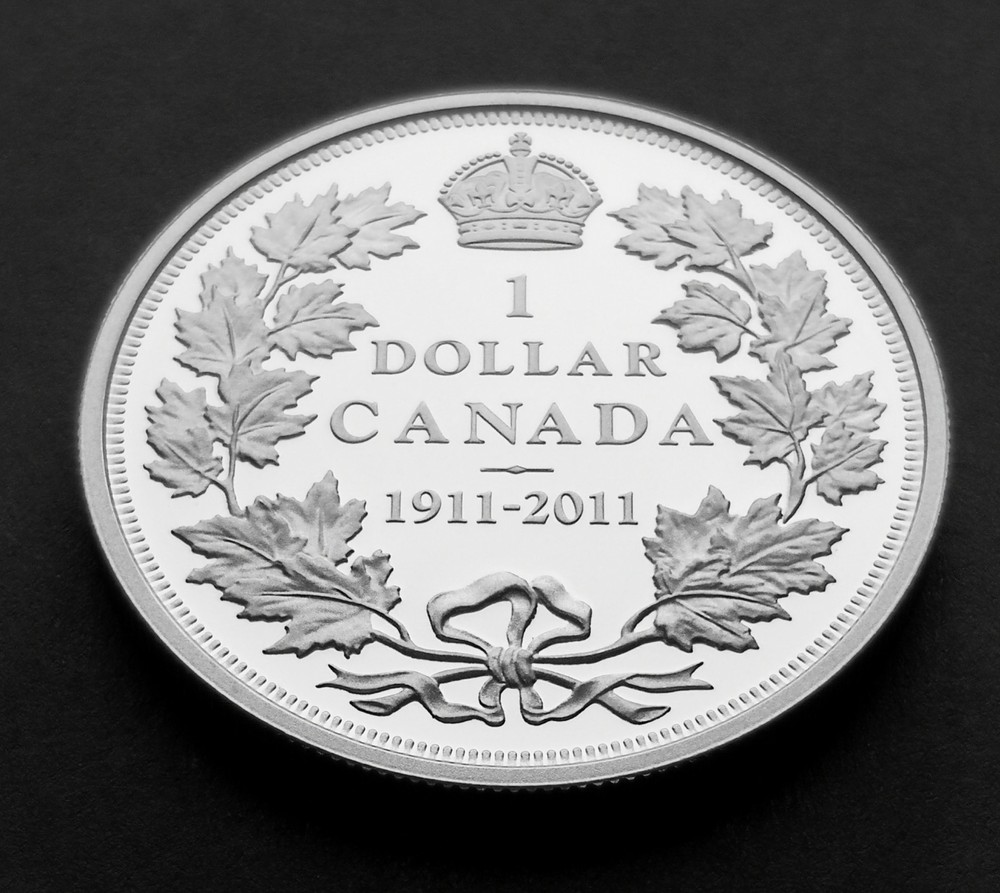 ***  CANADA  PROOF  SILVER  DOLLAR  1911 - 2011  ***  SPECIAL  EDITION  ***