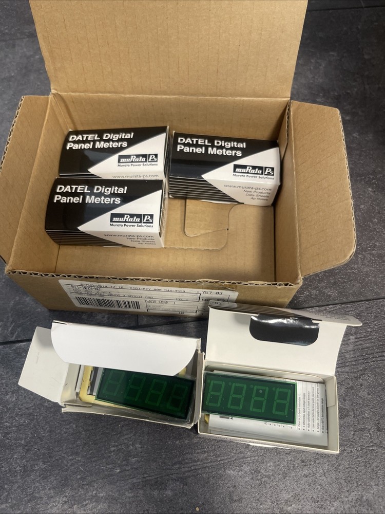 (5)Datel Digital Panel Meters