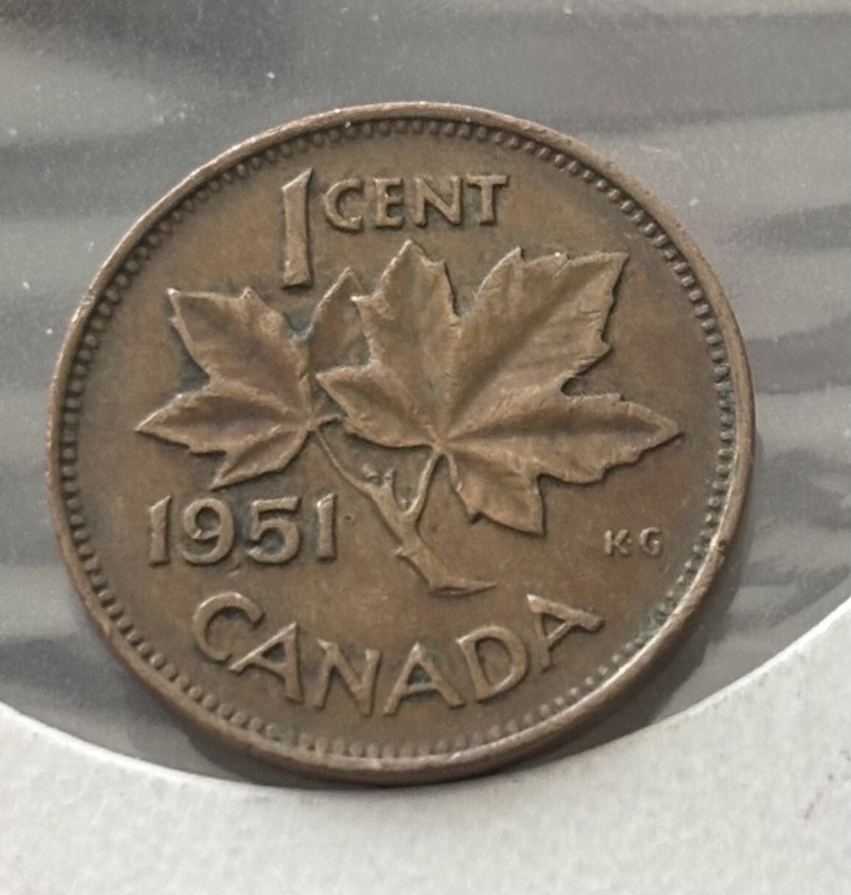 1951 Canada One Cent 1