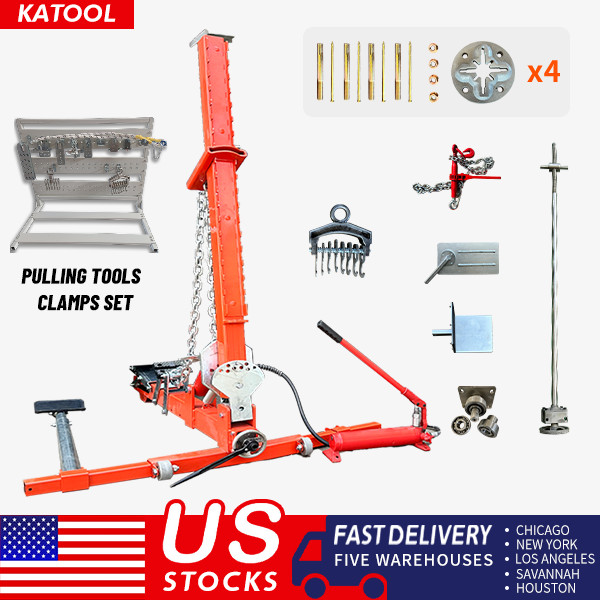 KT-YA260 Pulling Tools 10 Tons Adjustable Auto Body Puller Frame Straightener