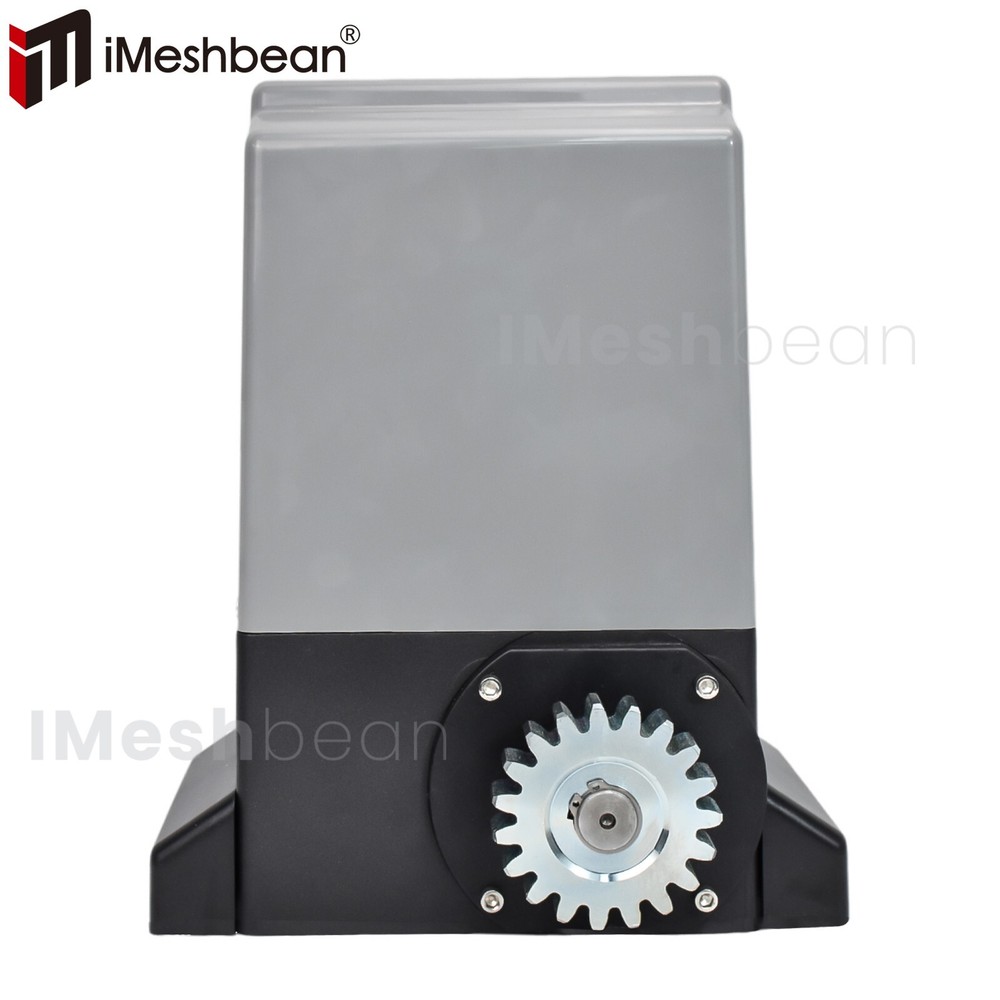 Automatic Sliding Gate Opener 2000lbs Rack Driven 2 Remote Controls 13.12FT Rack