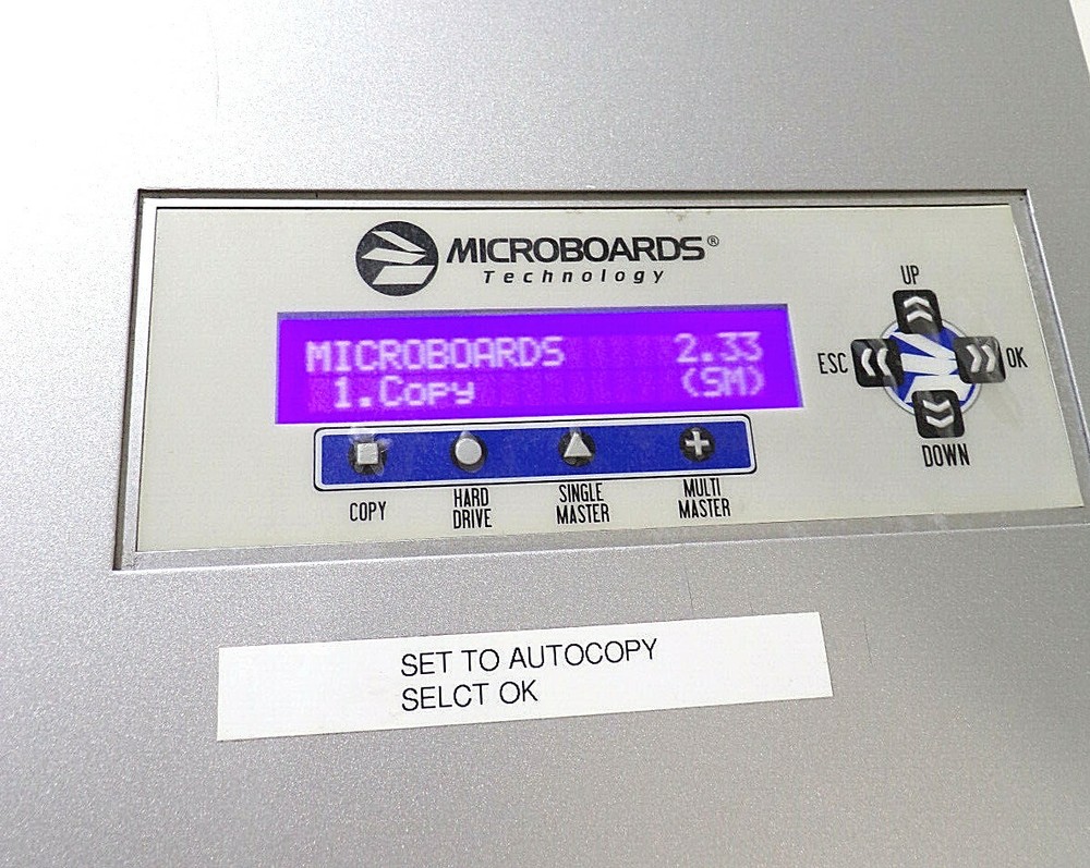 Microboards Technology QDL 3000 Disc Duplicator~ For PARTS/ REPAIR