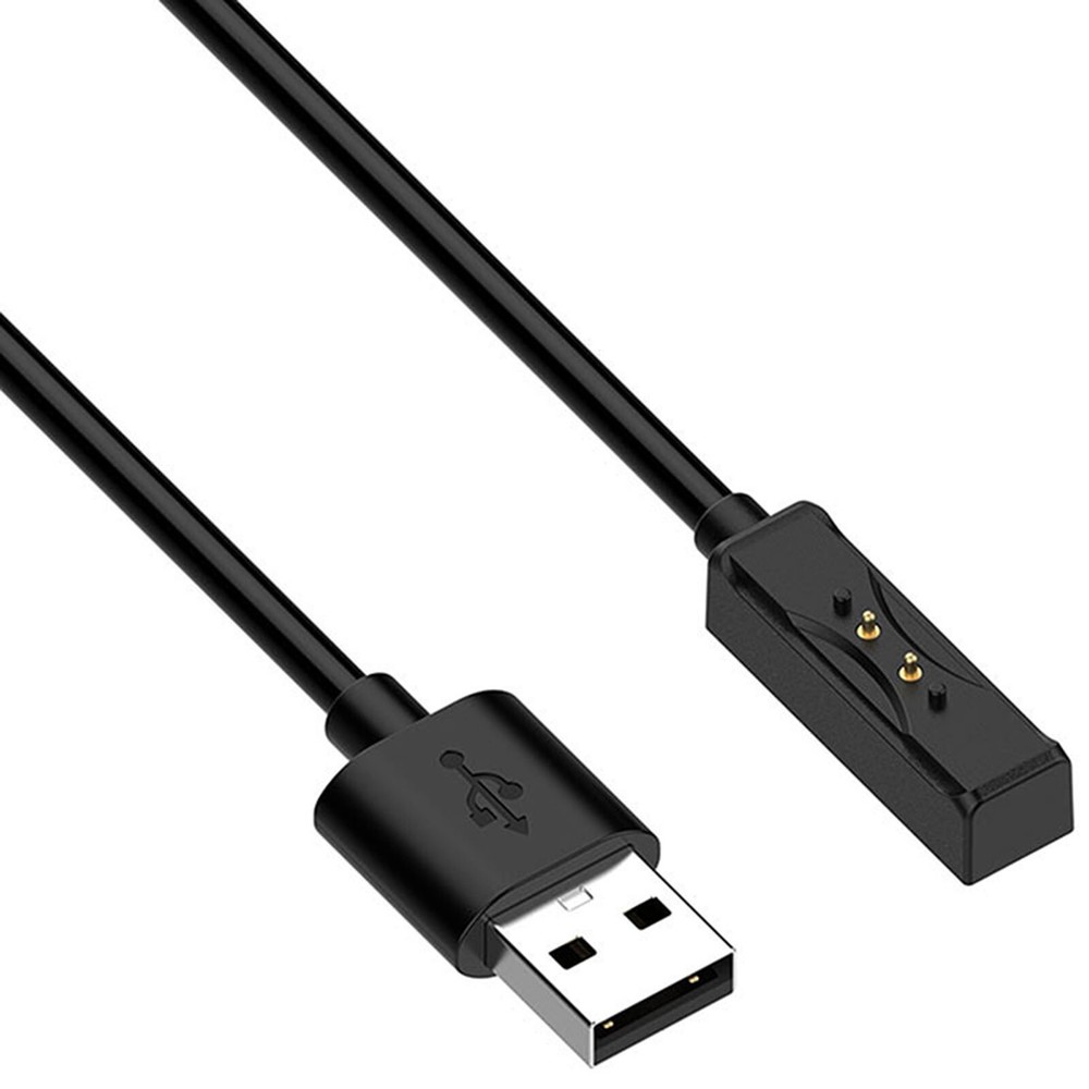 Black Magnetic Interface Charging Cables for COROS Heart Rate Strap Arm Straps