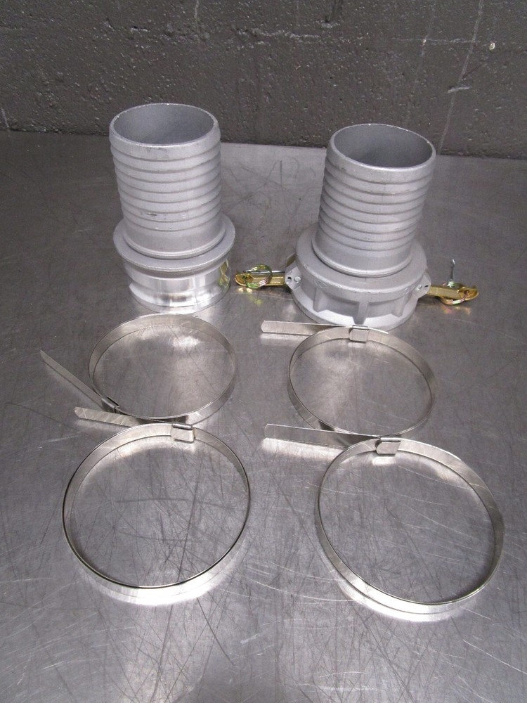 New 4" Cam Lock Coupling Hose Aluminum