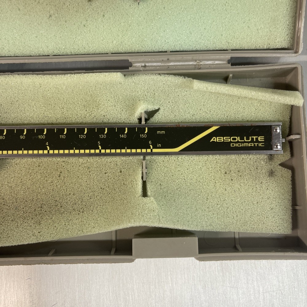 MITUTOYO 500-196 CD-6” CS Digital Caliper Absolute Digimatic Machinist’s Tool