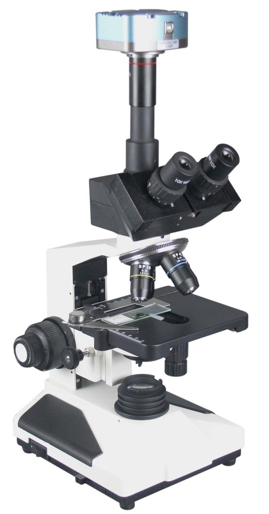 Radical 2500x Professional Plan Microscope LED Optics Battery Backup + 5MP