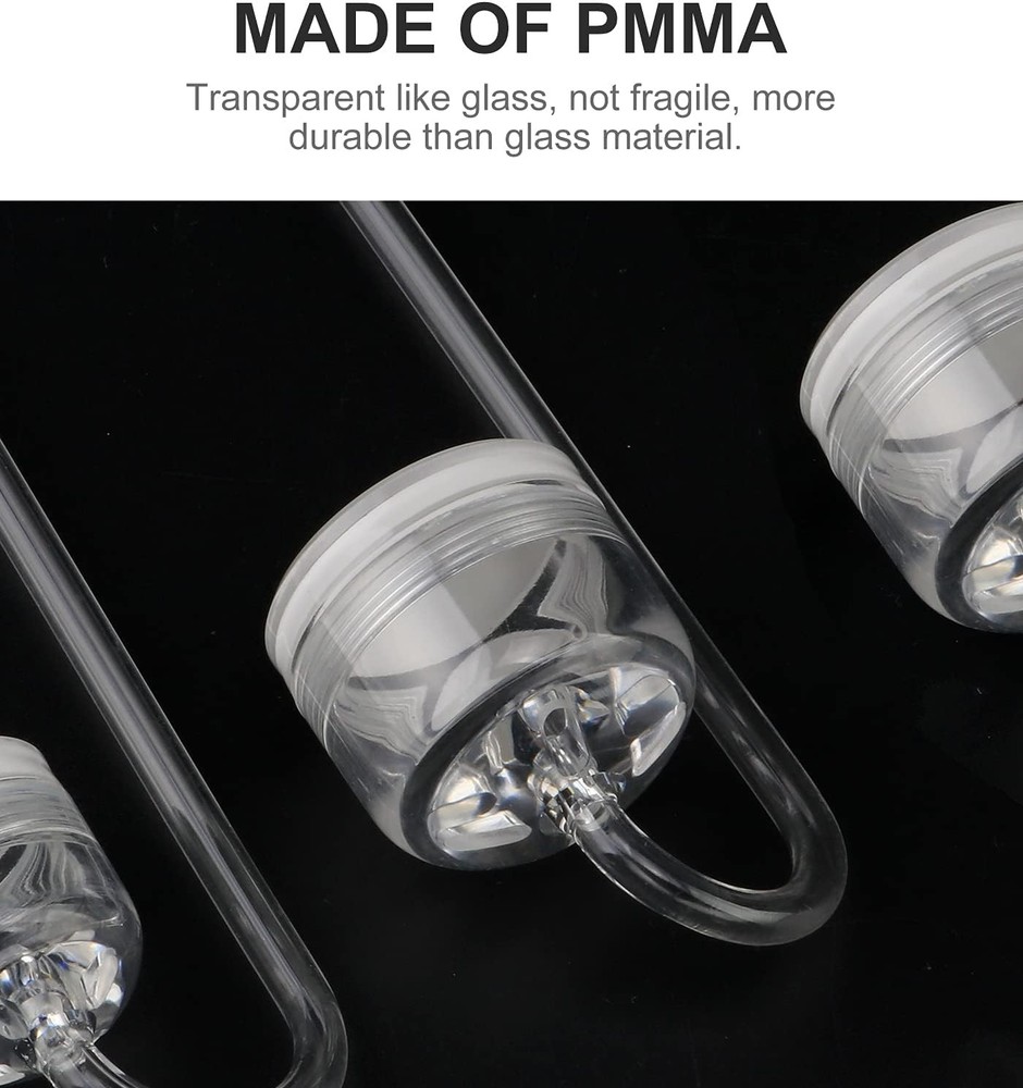 Acrylic CO2 Diffuser with Integrated Bubble Counter for diffuser(L)