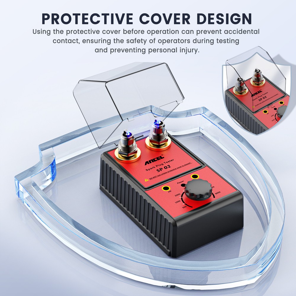 12V Spark Plug Tester Car Ignition Analyzer Dual Hole Diagnostic Tool Gasoline