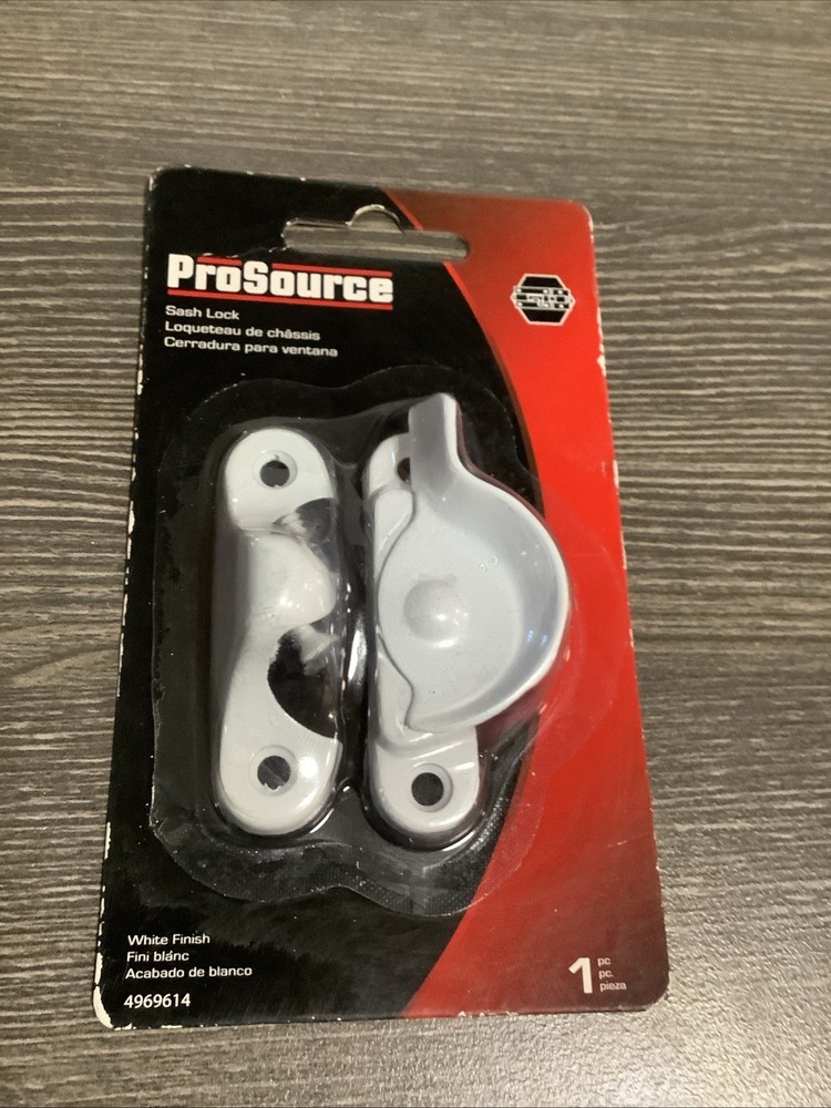 SASH LOCK WHITE FINISH ProSource 4969614 NOS