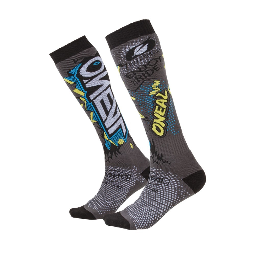 O'Neal Pro MX Socks Villian Gray One Size
