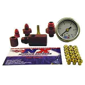Nitrous Express 15519 Master Flo-Check Fuel Pressure Check Kit