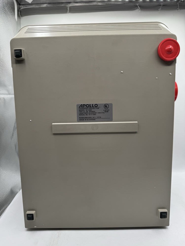 Vintage Apollo Eclipse AI 2000 Overhead Projector Missing Lamp Original Box