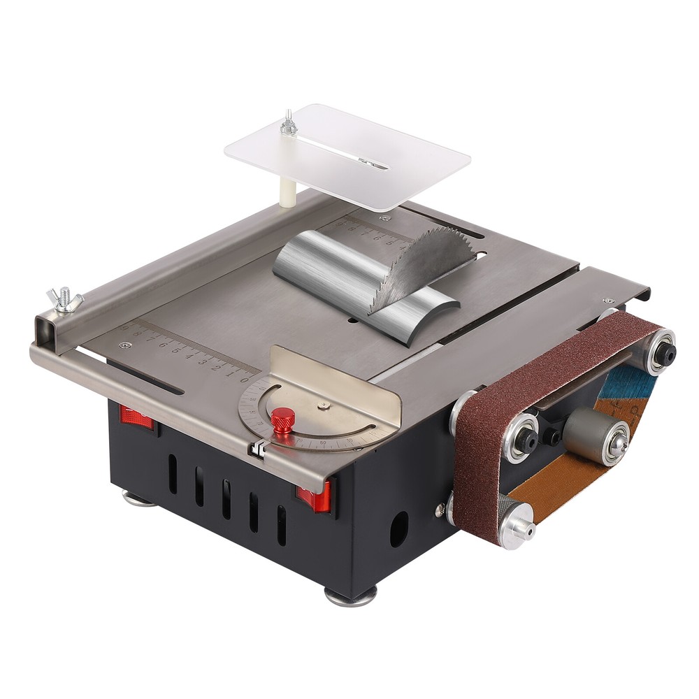 Mini Electric Table Saw Bench Circular Blade Woodworking Cutting Tool Machine US