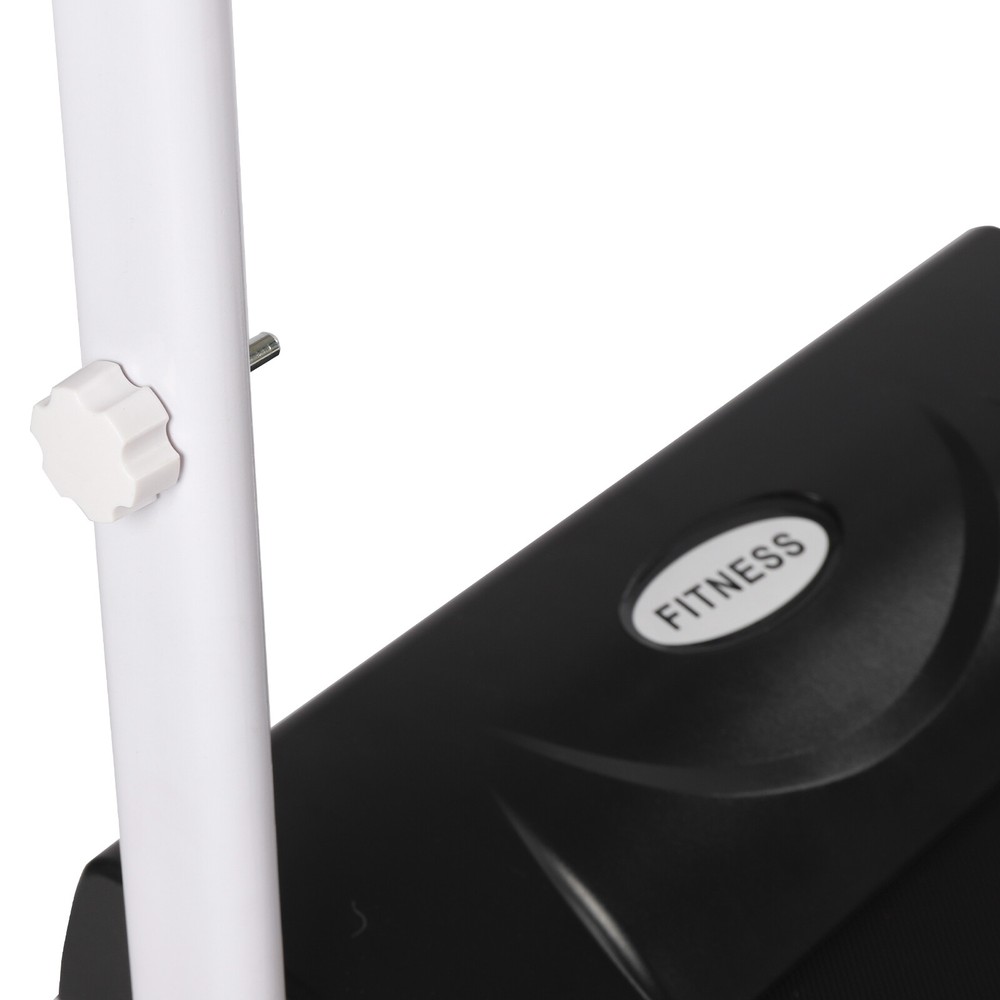 Compact Walking Treadmill with Heart Rate Sensor & Safety Handrails