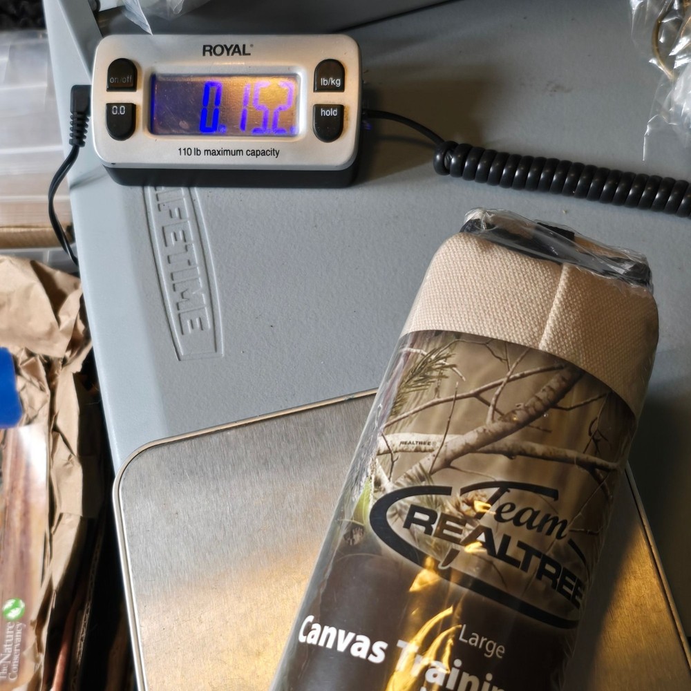 Realtree Large Canvas Training Dummy 10" Floatable Includes Throw Rope