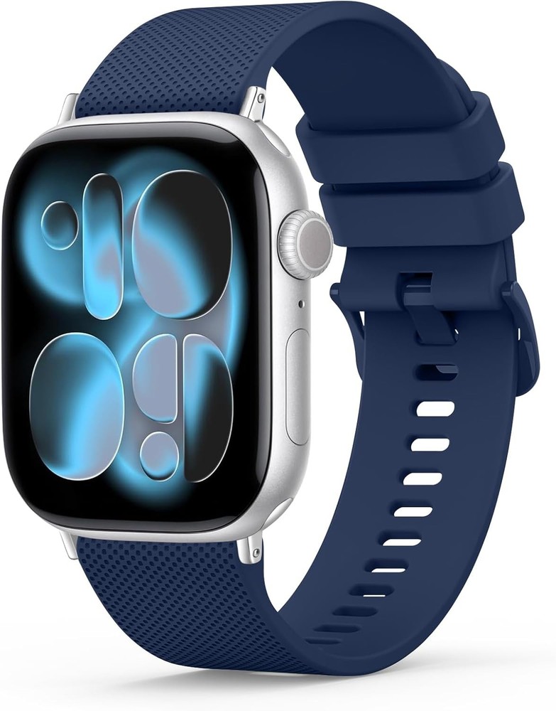 Soft Silicone Strap Compatible with Apple Watch Series 7 44mm