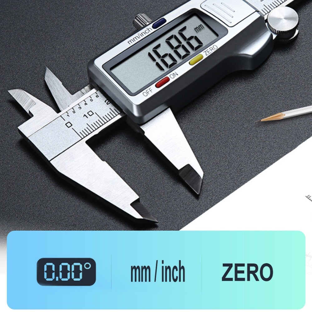 Caliper Digital Tool Digital Calibrator DIGITAL CALIBER Vernier Digital Metal 6"
