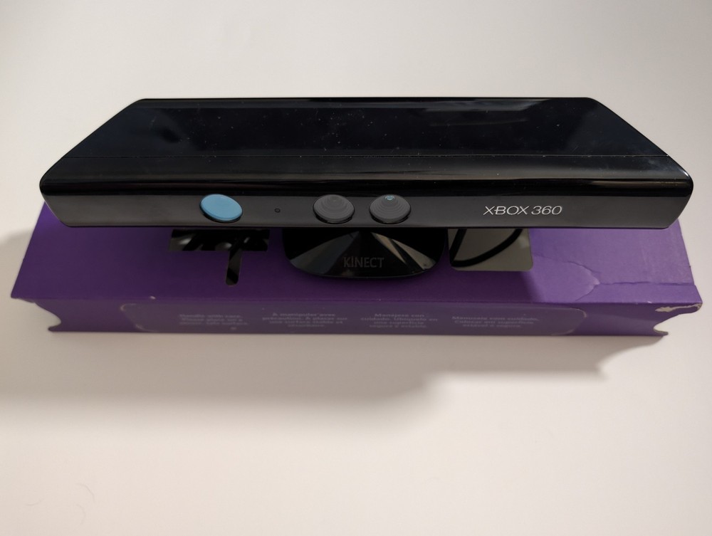 Microsoft Xbox 360 Kinect Motion Sensor Bar Black Model 1414 - Great Condition