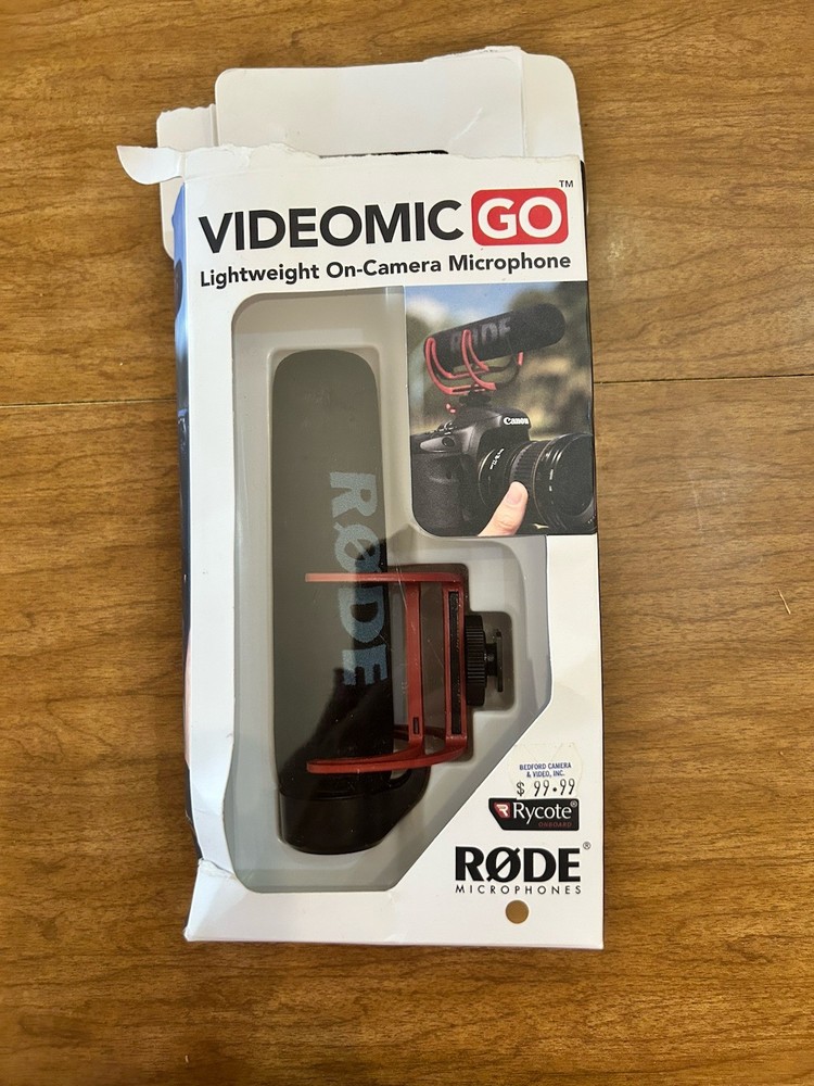 Rode VideoMicro Compact On-Camera Microphone