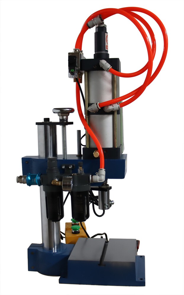 110V Pneumatic Punch Press Machine with Controller 2200lbs/1000kg