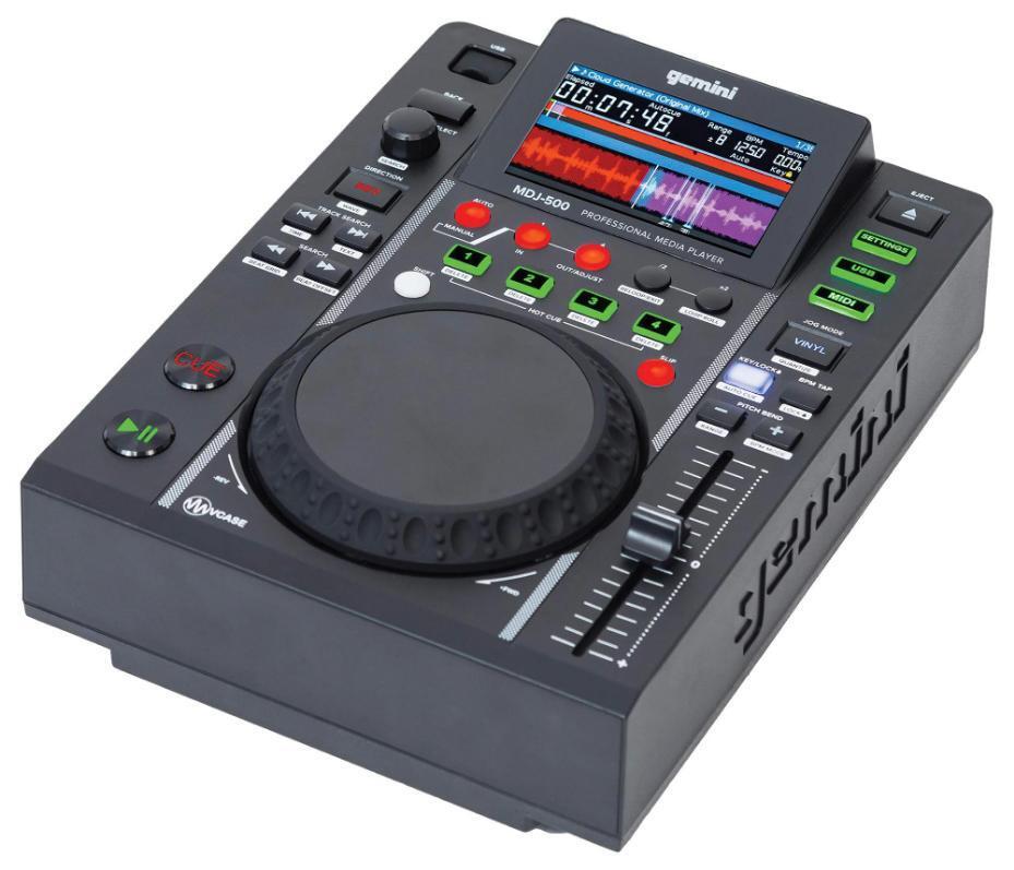 Professional Media Player With USB, 10.2cm Screen - MDJ-500