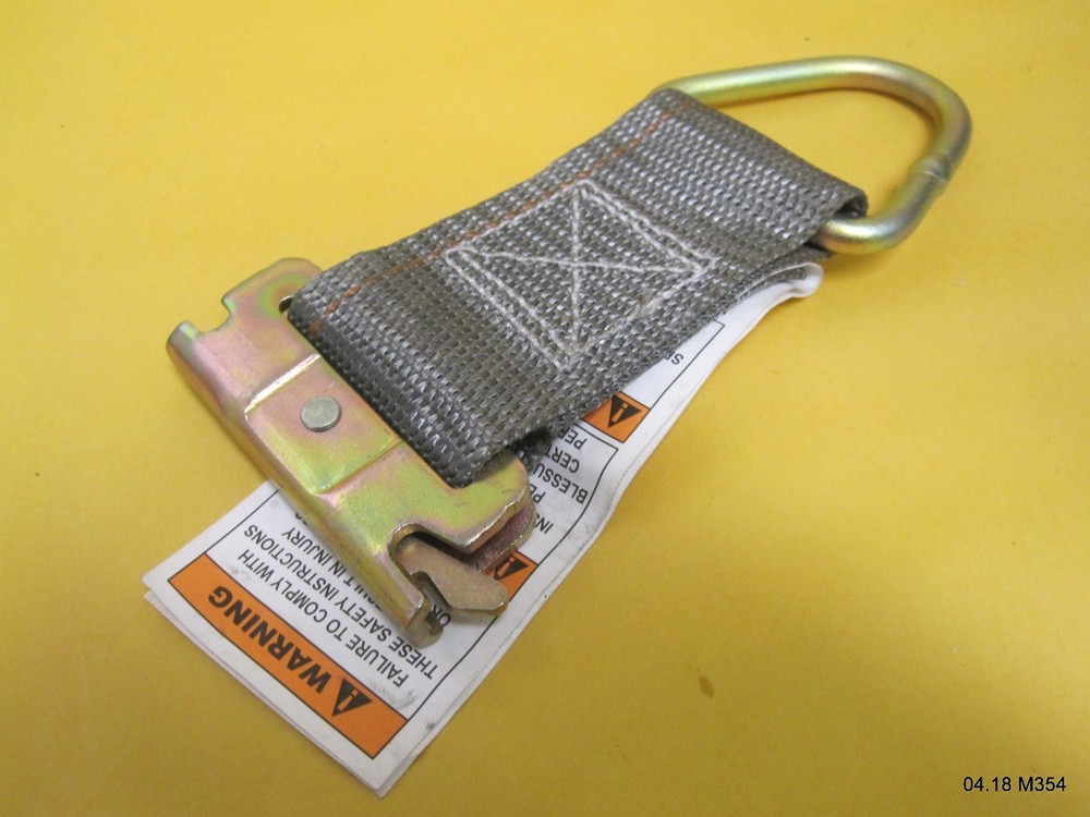 One (1) Kinedyne 2" E-Track Tie-Down Strap w/ D-Ring