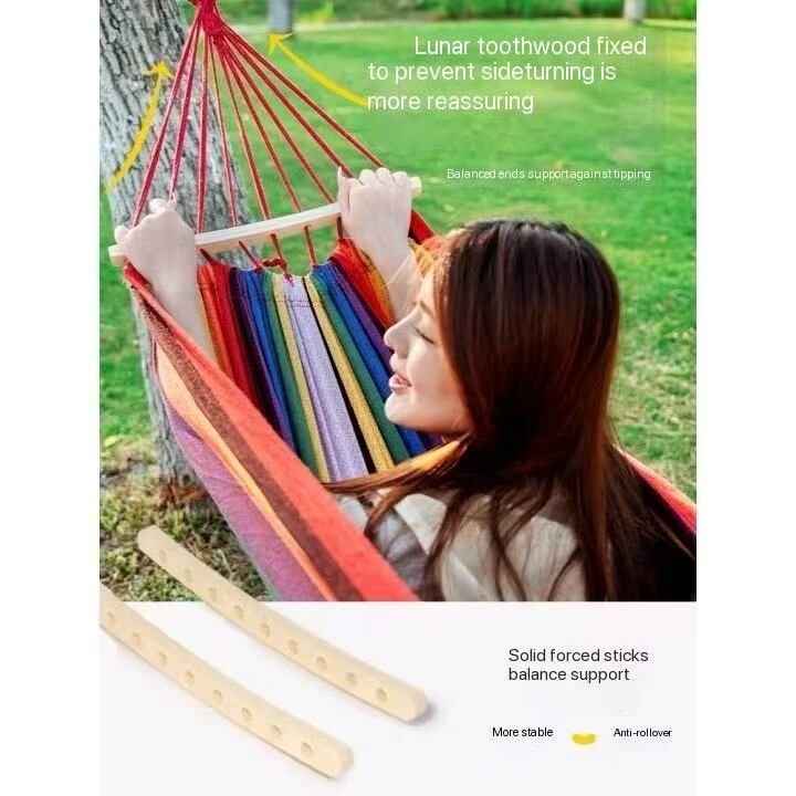 Hammock outdoors